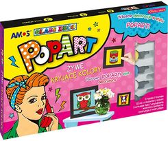 Zdjęcie Amos Farby witrażowe Popart PA22P6-F 22 ml x 5 kolorów - Ślesin
