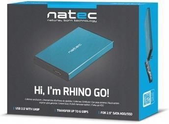 NATEC RHINO GO 2,5" USB 3.0 (NKZ-1280) - zdjęcie 3 NATEC RHINO GO 2,5" USB 3.0 (NKZ-1280)