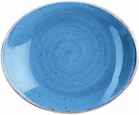 Churchill Talerz Owalny 192 Mm Niebieski Stonecast Cornflower Blue (220386)