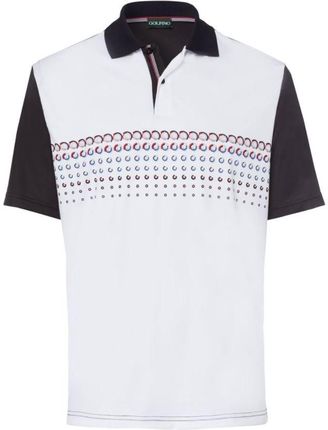 Golfino Mens Golf Ball Printed Polo 890 48