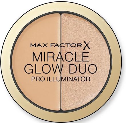 Max Factor Miracle Glow Duo Pro Illuminator 11g Rozświetlający korektor do twarzy 20 Medium