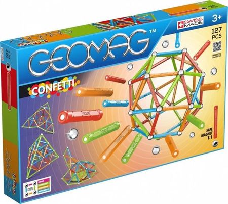 Geomag Klocki Magnetyczne Confetti 127el. GEO-354