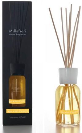 Millefiori Natural Fragrance Diffuser Pałeczki Zapachowe Legni E Fiori D'Arancio 250 Ml