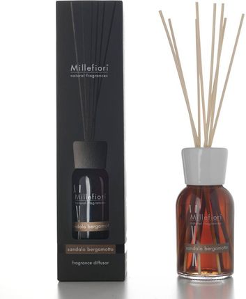 Millefiori Natural Fragrance Diffuser Pałeczki Zapachowe Sandalo Bergamotto 250 Ml