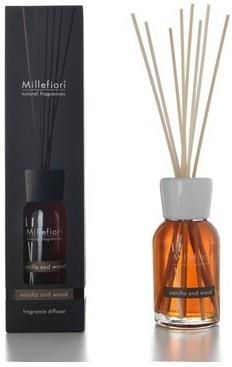Millefiori Natural Fragrance Diffuser Pałeczki Zapachowe Vanilla And Wood 250 Ml