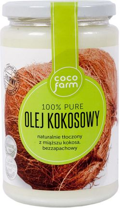 Coco farm Olej Kokosowy Naturalnie Oczyszczany Bezzapachowy 700Ml