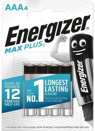 Energizer Max Plus, Aaa, Lr03, 1,5V, 4Szt. E301321400