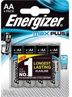 Energizer Max Plus, Aa, Lr6, 1,5V, 4Szt. (E301323600)
