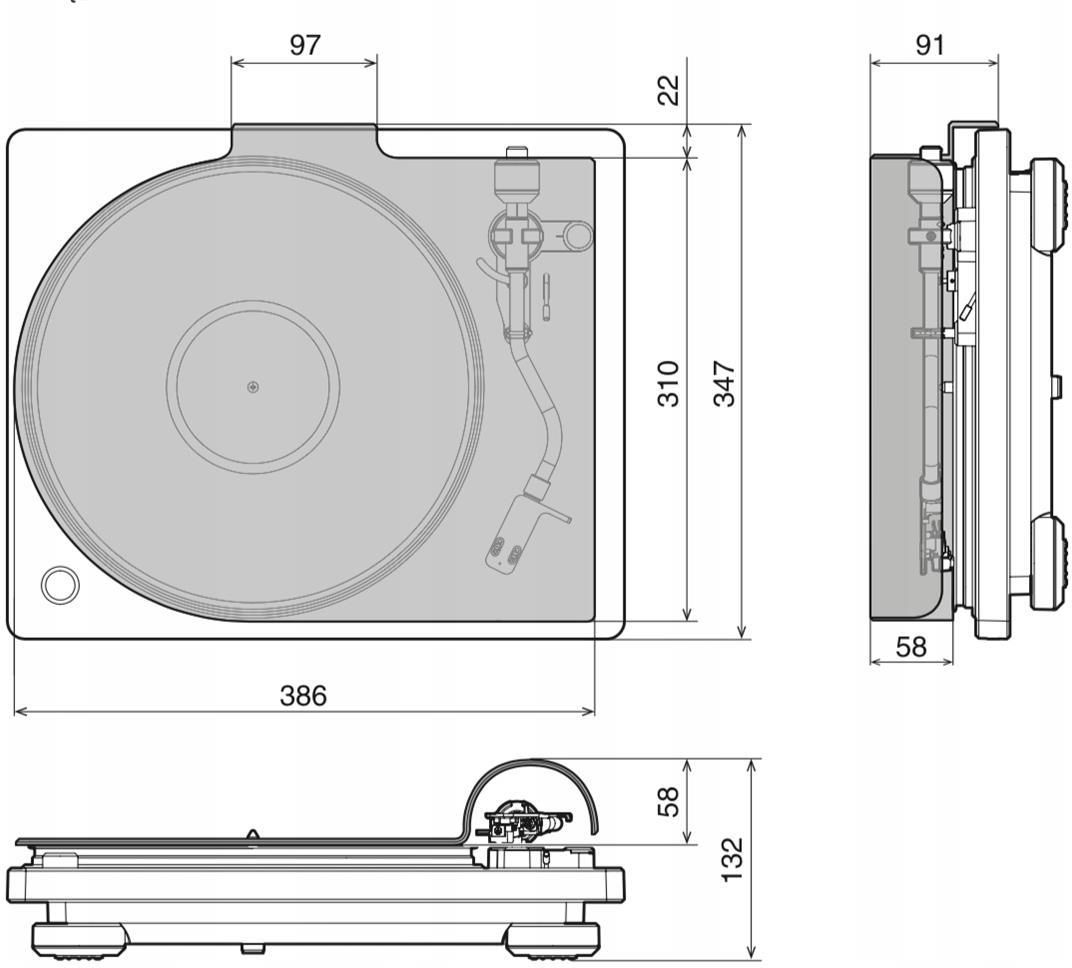 Denon DP-450USB czarny