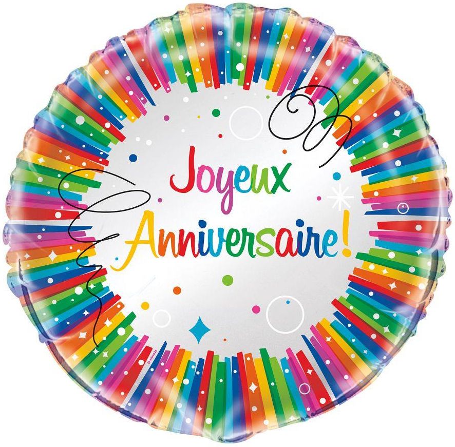 Balon Foliowy 18 Uq Joyeux Anniversaire Ceny I Opinie Ceneo Pl Balon Foliowy 18 Uq Joyeux Anniversaire Ceny I Opinie Ceneo Pl