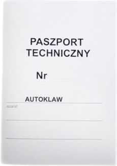Active Paszport Techniczny Do Autoklawu (902429)