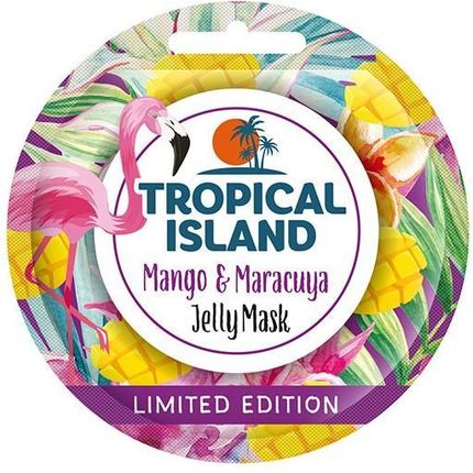 Marion Tropical Island Maseczka żelowa do twarzy Mango & Maracuya 10g