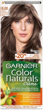 Garnier Color Naturals Creme odżywcza farba do włosów 6.00 Głęboki jasny brąz