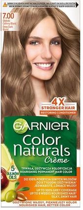 Garnier Color Naturals Creme odżywcza farba do włosów 7.00 Głęboki ciemny blond