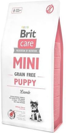Brit Care Mini Grain Free Puppy Lamb 2X2Kg