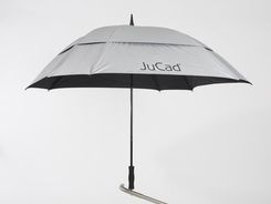 Zdjęcie Jucad Umbrella Square & Windproof Silver - Pobiedziska