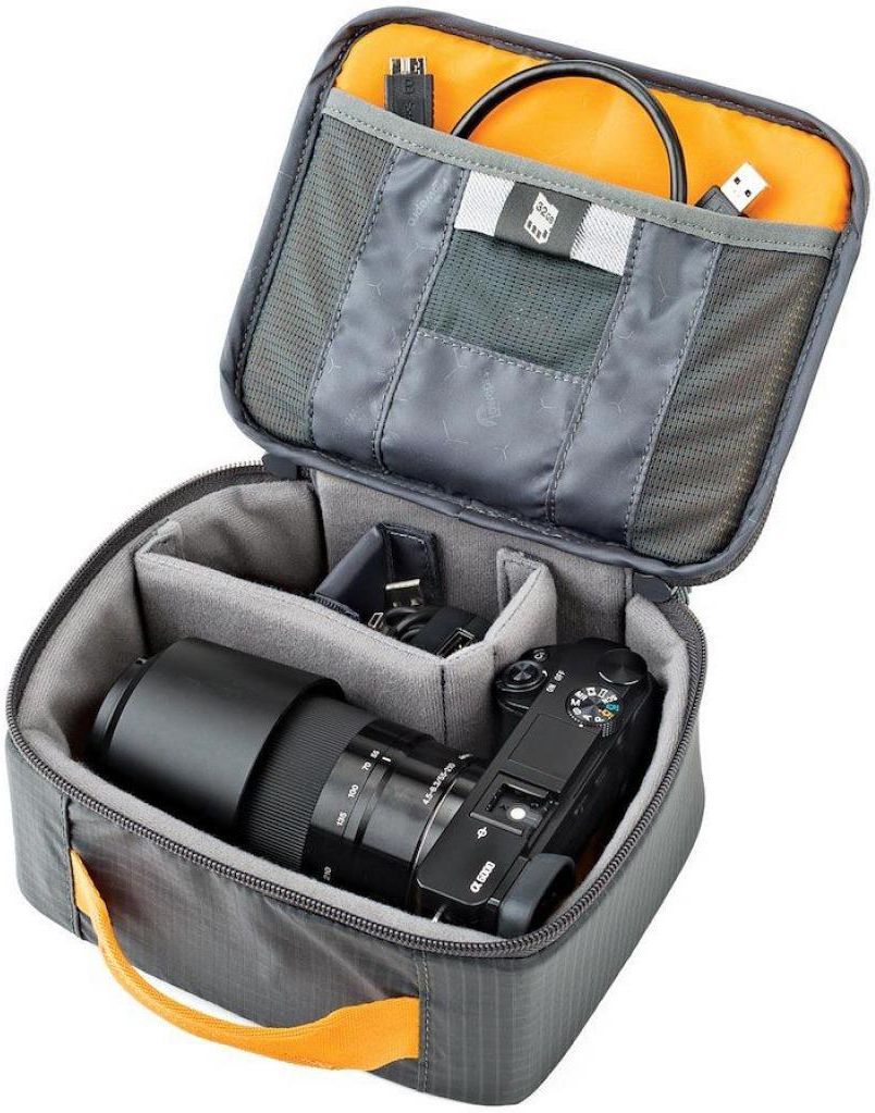 Lowepro LP37185 GearUp 100 Portafiltri Professionale - Grigio Scuro Per Fotografi - Foto 9