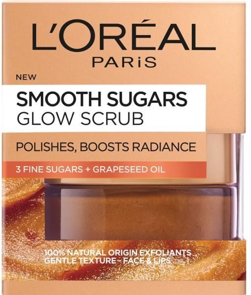  L’Oreal Paris Smooth Sugars Scrub peeling rozjaśniający 50g