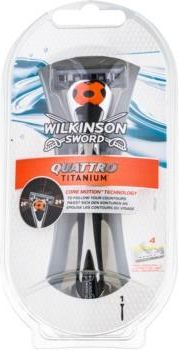 Wilkinson Sword Quattro Titanium Maszynka Do Golenia 1Szt