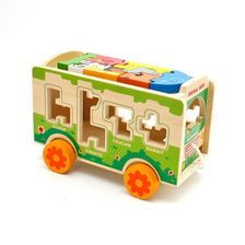 Zdjęcie Ibox Drewniany Autobus Układanka W05C066 - Kwidzyn