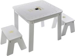 Zdjęcie Atmosphera Drewniany Stolik Krzesełka Biały - Jeziorany