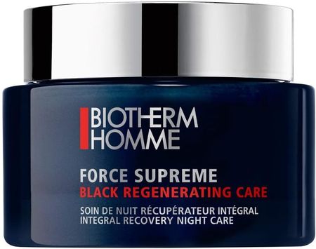 Biotherm Homme Force Supreme Black Regenerating Care Krem na Noc 75ml