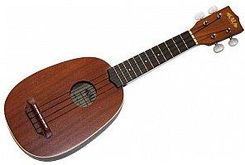 Kala Ka-P - Satin Mahogany Soprano Pineapple Ukulele, With Bag (Ub-S)