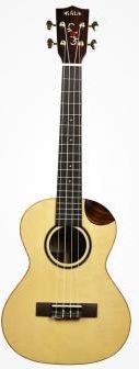 Kala Ka-Spt-Sc - Solid Spruce Scallop Tenor Ukulele, With Scallop Cutaway With Case (Uc-T)