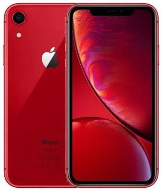 Apple iPhone XR 64GB Czerwony  Ceny i opinie na Ceneo.pl