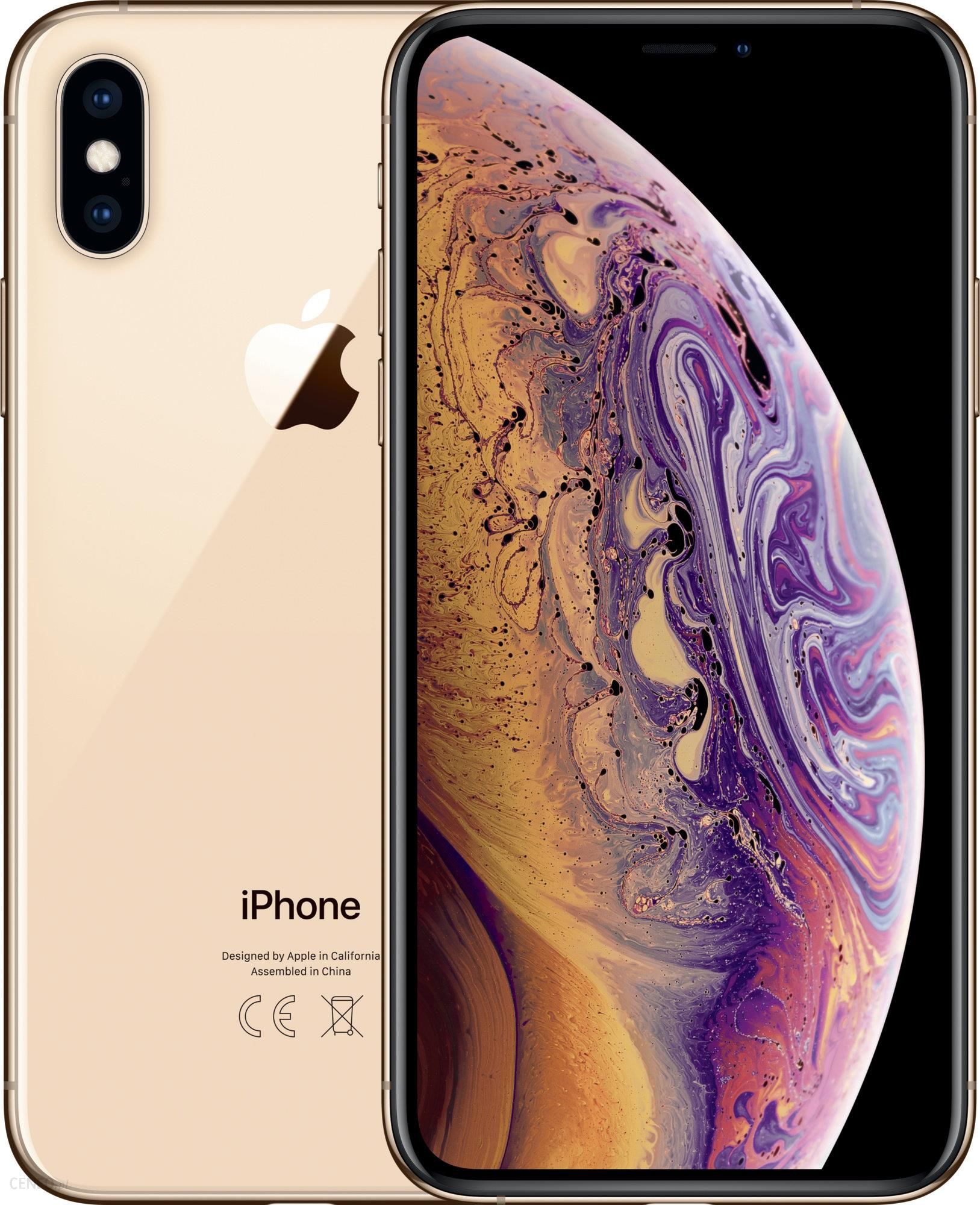 Apple iPhone Xs 64GB Złoty - Cena, opinie na Ceneo.pl