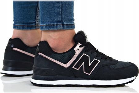 Buty New Balance 574 Damskie WL574NBK Czarne Ceny i opinie Ceneo.pl