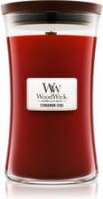 Woodwick Cinnamon Chai 609,5 g duża świeczka zapachowa - Świeczki