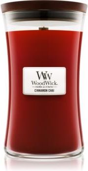 Woodwick Cinnamon Chai 609,5g Duża Świeczka Zapachowa