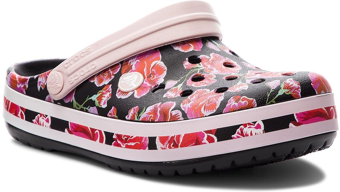 Floral Graphic Crocs 205330 Crocband Graphic Iii Sale