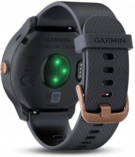 garmin vivoactive 3 music granite blue