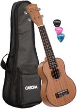 Cascha HH 2026 Premium Mahogany Soprano Ukulele Set