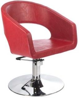 Barbiero Fotel Fryzjerski Paolo Bh-8821 Czerwony