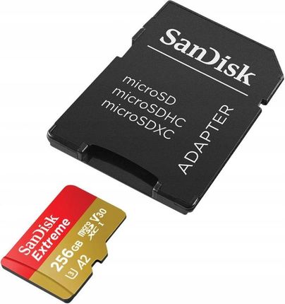 SanDisk Extreme microSDXC 256GB (SDSQXA1256GGN6MA)