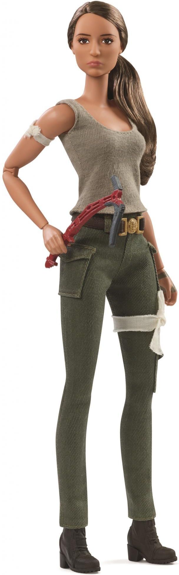 Lalka Barbie Lalka Tomb Raider Lara Croft - Ceny i opinie - Ceneo.pl