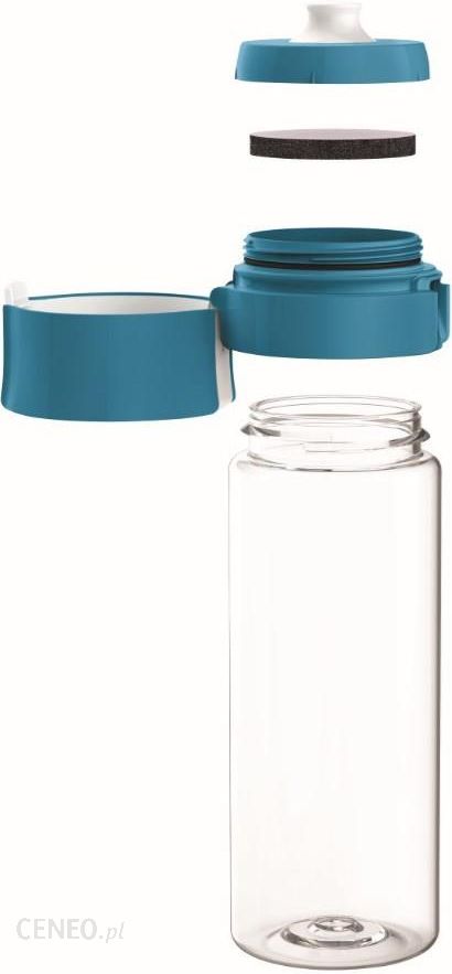 BRITA butelka z filtrem niebieska + 4 wkłady MicroDisc