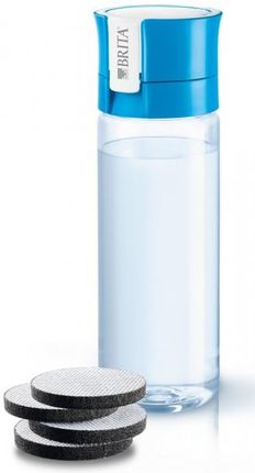 BRITA butelka z filtrem niebieska 0,6l + 4 wkłady MicroDisc