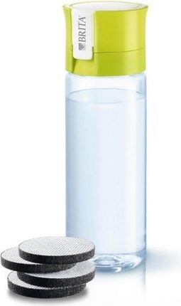 BRITA butelka z filtrem limonkowa 0,6l + 4 wkłady MicroDisc