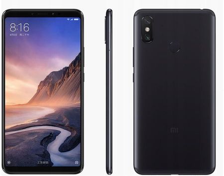 スマートフォン本体 Xiaomi mi max3 4GB 64GB Xiaomi Mi Max 3 4/64GB Czarny - Smartfony i telefony - Sklep