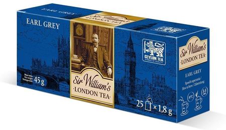 Sir Williams Herbata London Earl Grey 25Szt