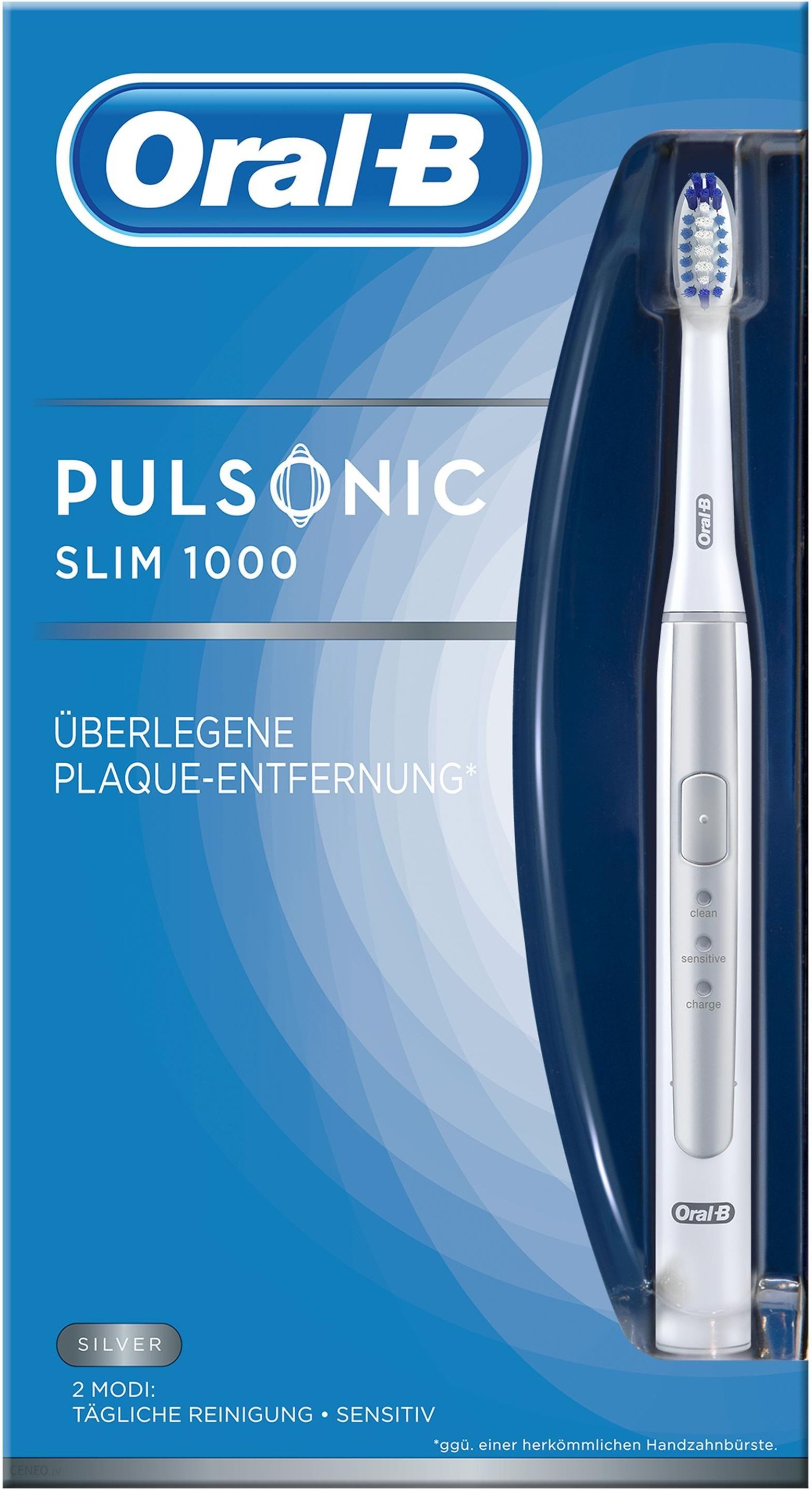 Oral-B Pulsonic Slim 1000 Duo - Set de cepillos eléctricos 2 uds