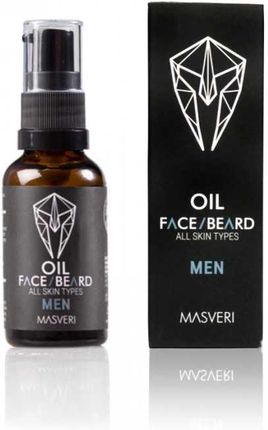 Masveri olejek do twarzy i brody do wszystkich typów skóry 30ml