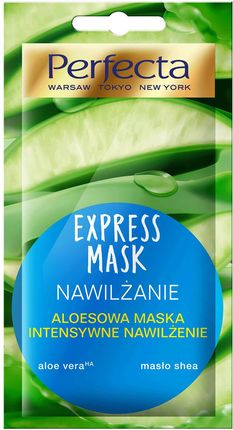 Perfecta Express Mask Aloesowa maska Intensywne Nawilżanie 8ml