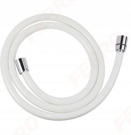 Ferro Wąż natryskowy 150 cm PVC biały (W42)