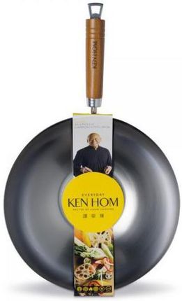 Ken Hom Wok ceny atrakcyjne Stick Cm Z Stali - 31 Węglowej Indukcja Powłoką i Ze Non na Opinie