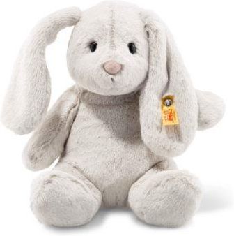 Steiff Soft Cuddly Friends Hoppie Bunny Light Grey 28Cm
